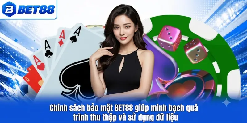 Chính sách bảo mật BET88 giúp minh bạch quá trình thu thập và sử dụng dữ liệu