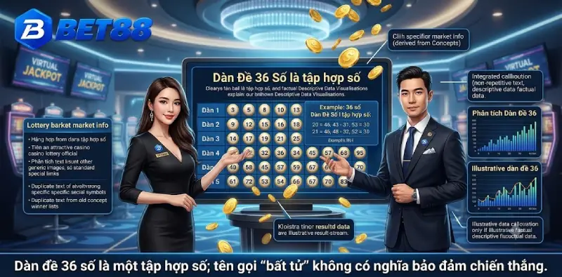 Dàn đề 36 số là một tập hợp số