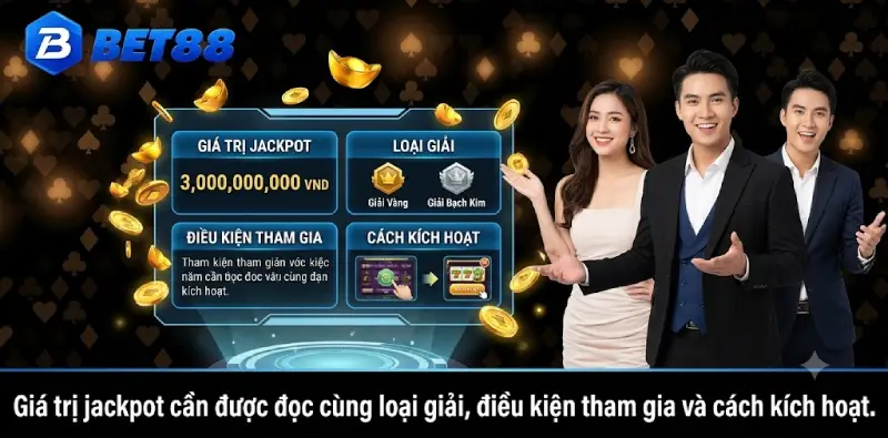 Điều kiện kích hoạt jackpot và vòng thưởng trong nổ hũ Thần Tài BET88 Điều kiện kích hoạt jackpot và vòng thưởng trong nổ hũ Thần Tài BET88