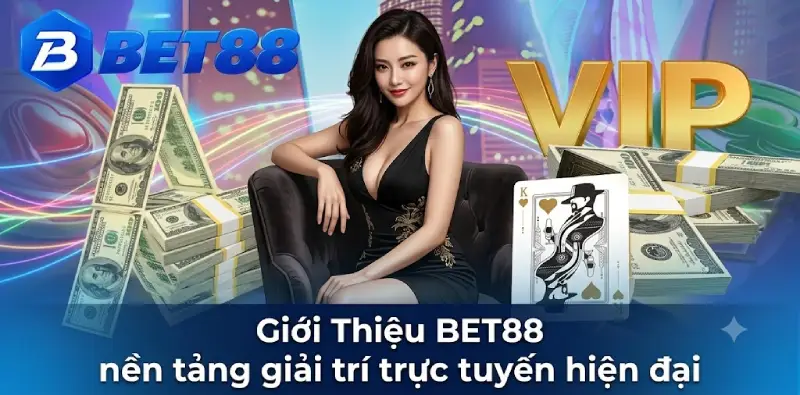 Giới thiệu BET88 – các sảnh thể thao, casino, nổ hũ, bắn cá, đá gà, xổ số