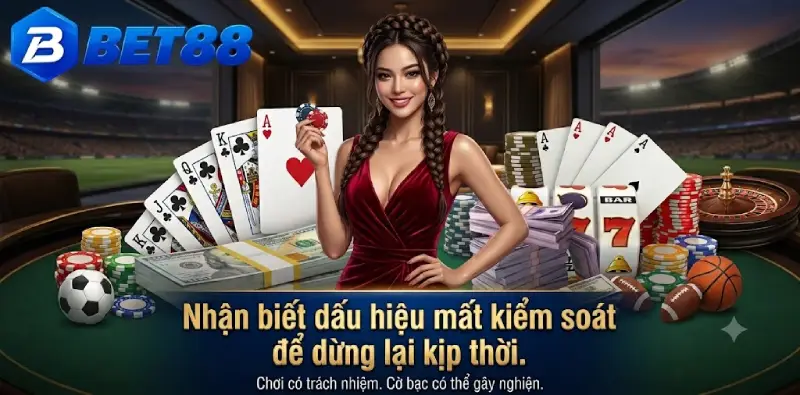 Nhận biết dấu hiệu mất kiểm soát để dừng lại kịp thời.