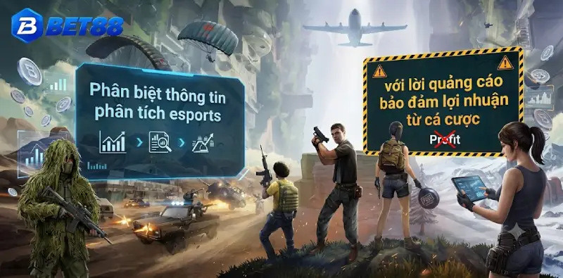 Phân biệt thông tin phân tích esports với lời quảng cáo dự đoán PUBG Mobile