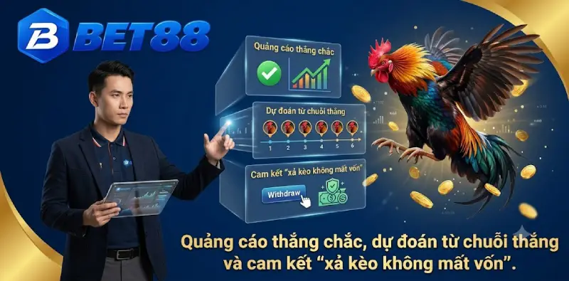 dự đoán từ chuỗi thắng và cam kết “xả kèo không mất vốn”.