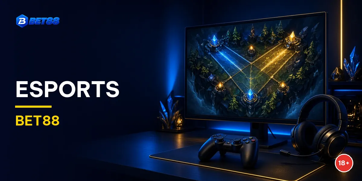Cá cược esports BET88 với các tựa game nổi bật