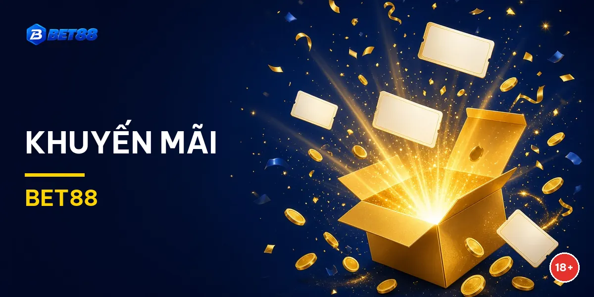 Khuyến mãi BET88 cho thành viên mới và thành viên cũ