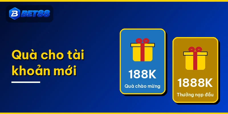 Quà cho tài khoản mới